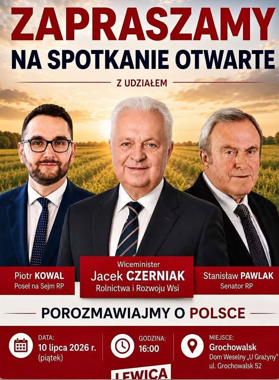 zaproszenie czerniak