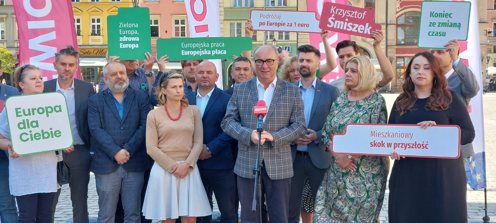 2024 05 16 Konferencja prasowa z udziałem Włodzimierza Czarzastego